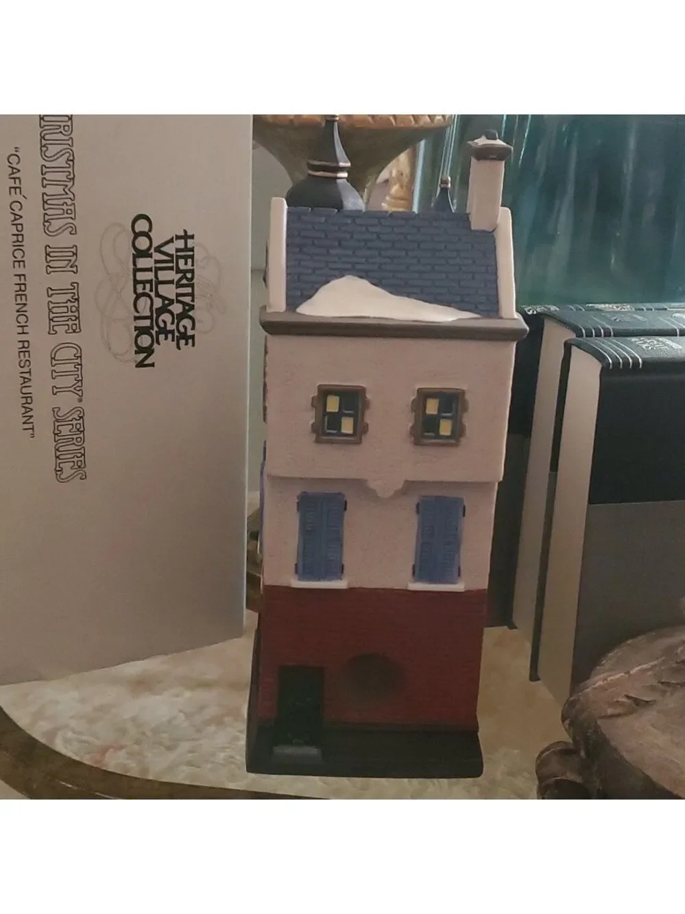 Heritage Village Collection Café Caprice French Restaurant Building Dept 56